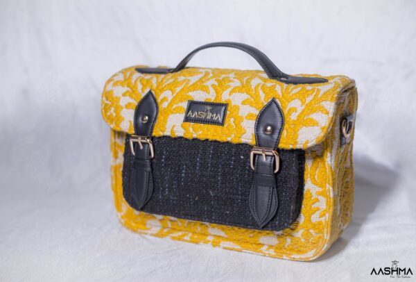 Yellow Brick Mini Satchel Bag - Image 2